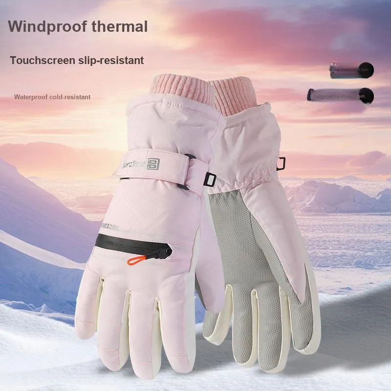 TANLU Ski Gloves Outdoor Gloves Unisex-8