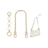(Gold-Tone) White Moon Extender Chain+Decorative Chain 40cm