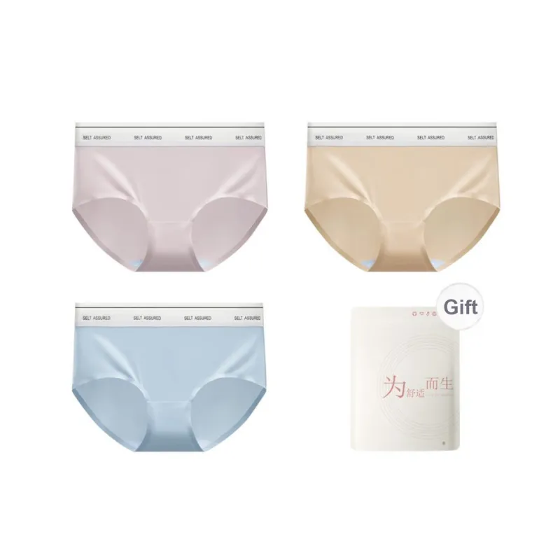 Red Bean Underpants Women's Shopping Bag 3 Pack-4