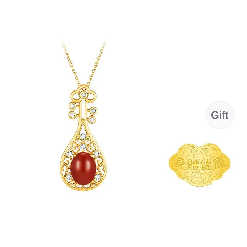 MAMADESHOUHU Agate Necklaces Women's-0