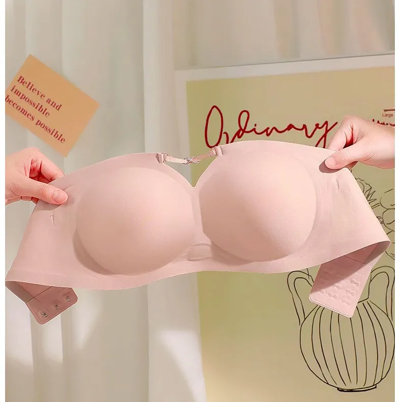 Xiangdada Strapless Bra Women's-5