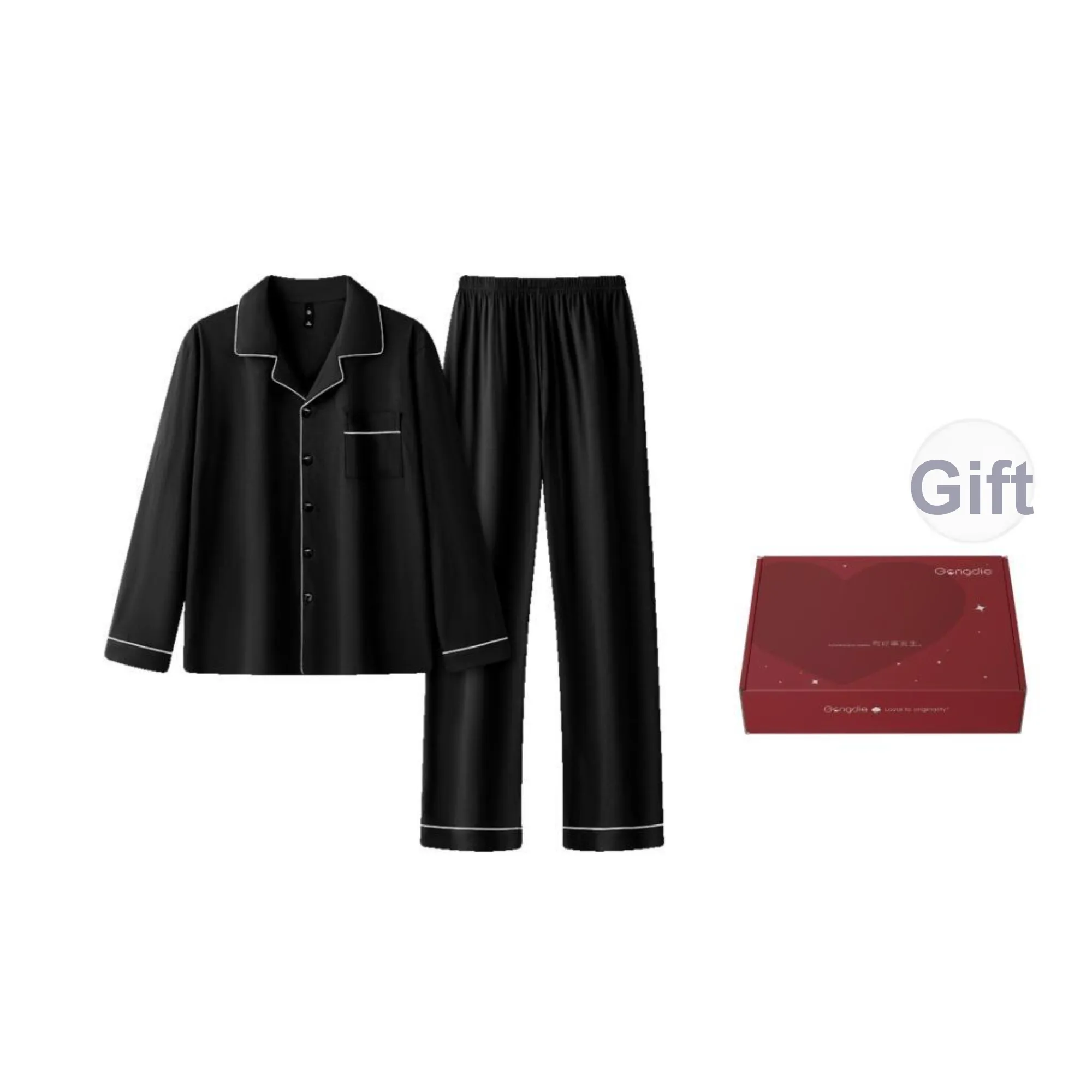 Gongdie Men's Pajama Sets