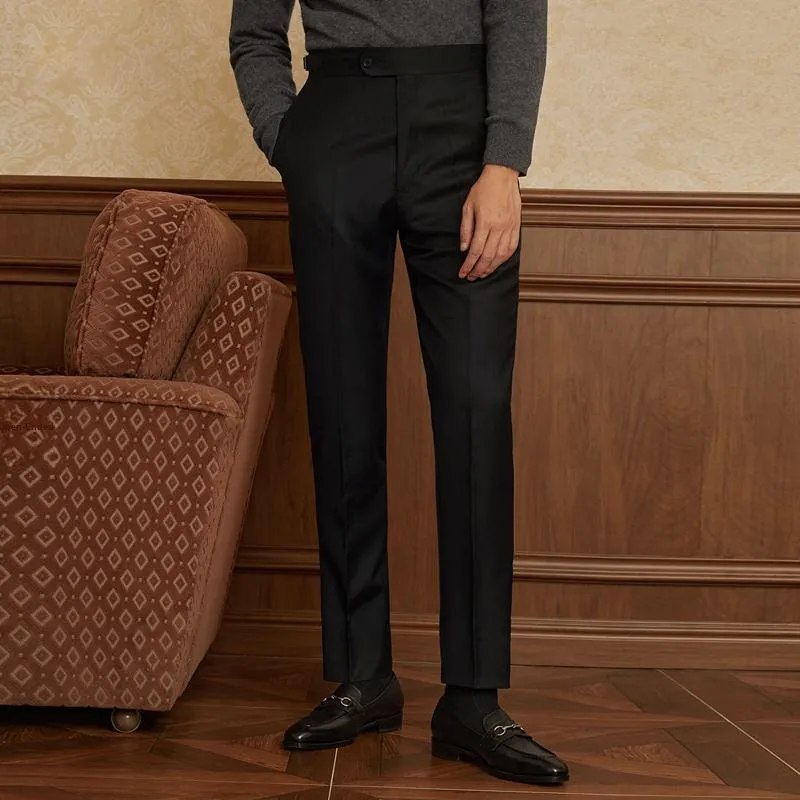 SKARO Suit Trousers Men's Black-2
