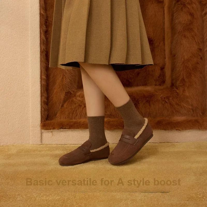 YOUKESHU Mid Calf Socks Women's-4