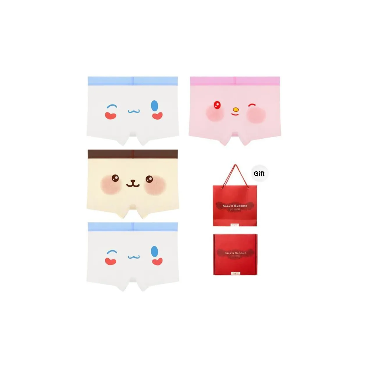 Maiden House Underwear Gift Boxes Men's 4 Pack
