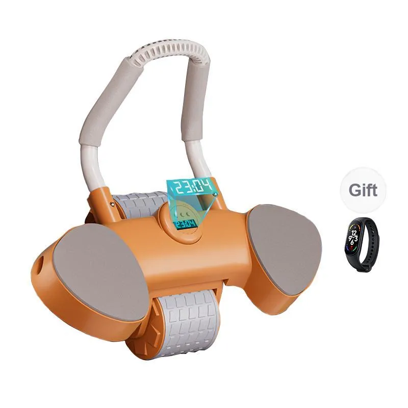 SMVP Abdominal Roller Fitness Equipment Automatic Rebound Tummy Tucking Magic Household Ab Roller-20