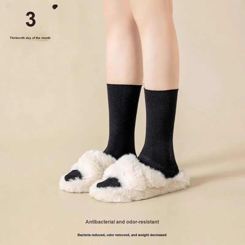 Thirteen day Season Mid Calf Socks Women's 4 Pack-4
