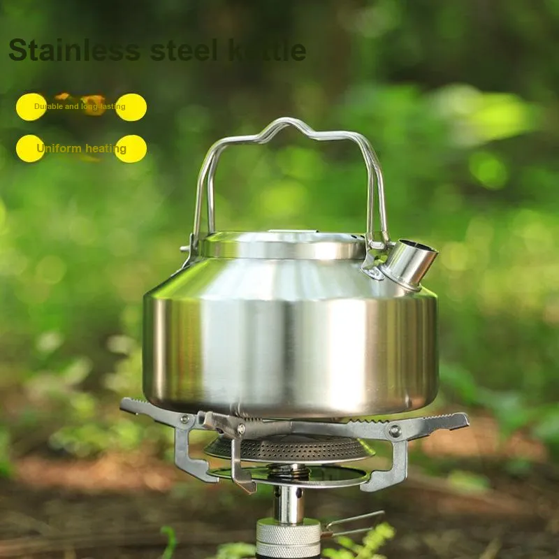 Mulan Brigade Outdoor Water Equipment Outdoor Water Bottle 900ml Stainless Steel-3