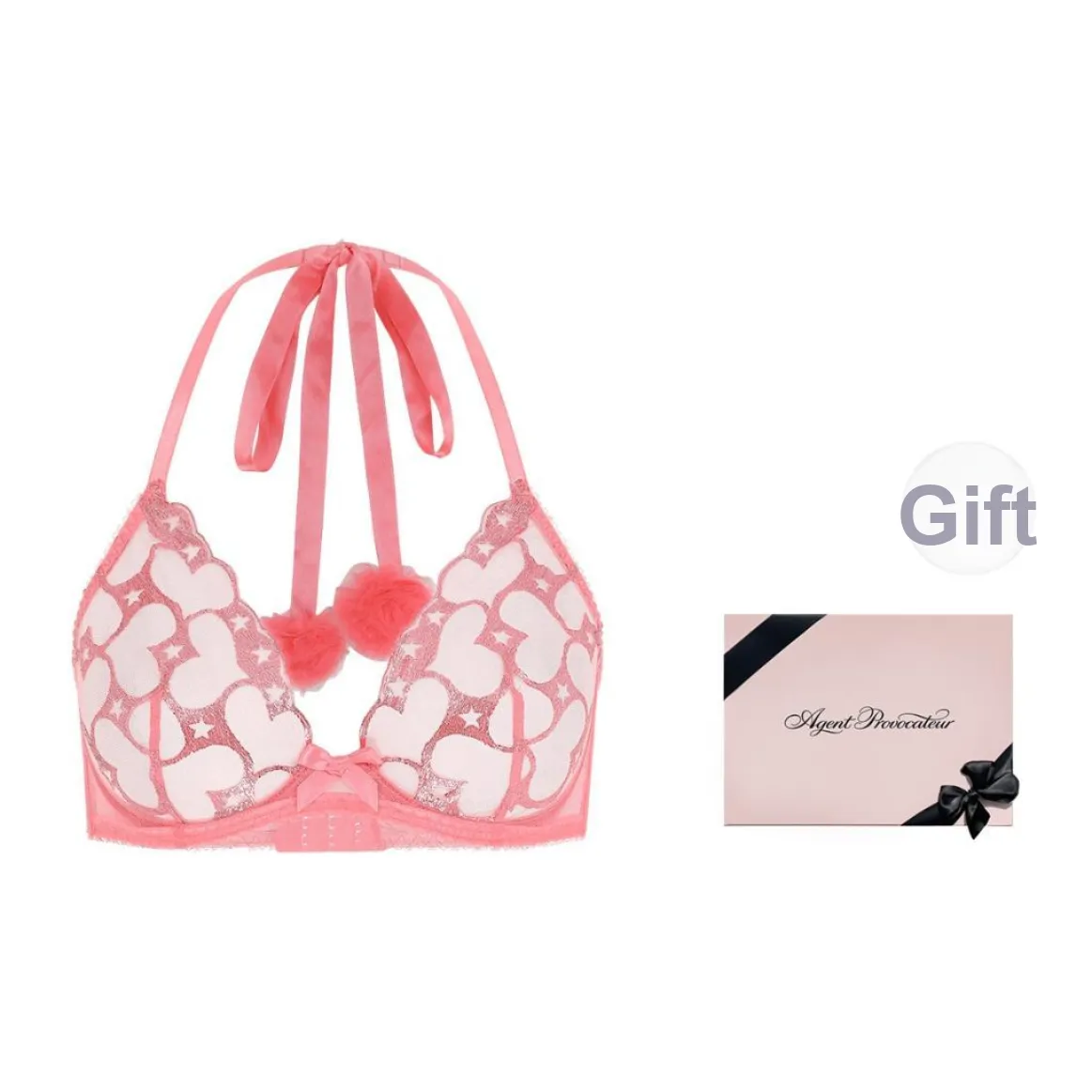 Agent Provocateur Bra Women's Gift Box Set Pink