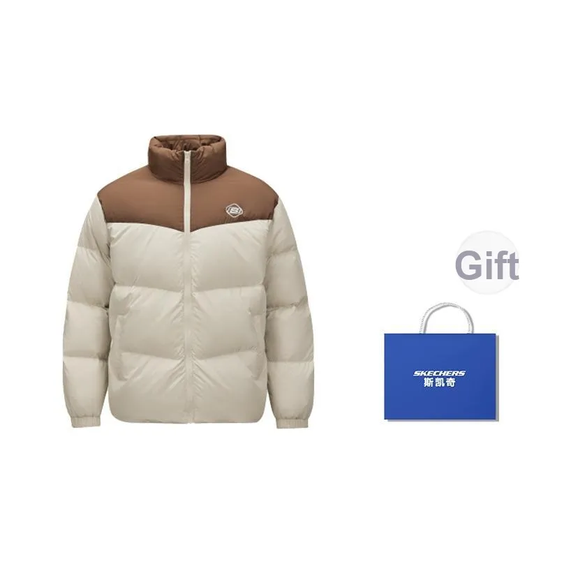 Skechers Пуховик Unisex Light Коричневый