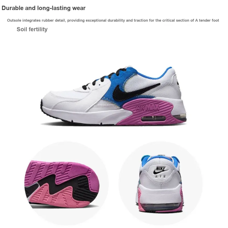 Nike Air Max Excee GS 'White Royal Fuchsia'-1