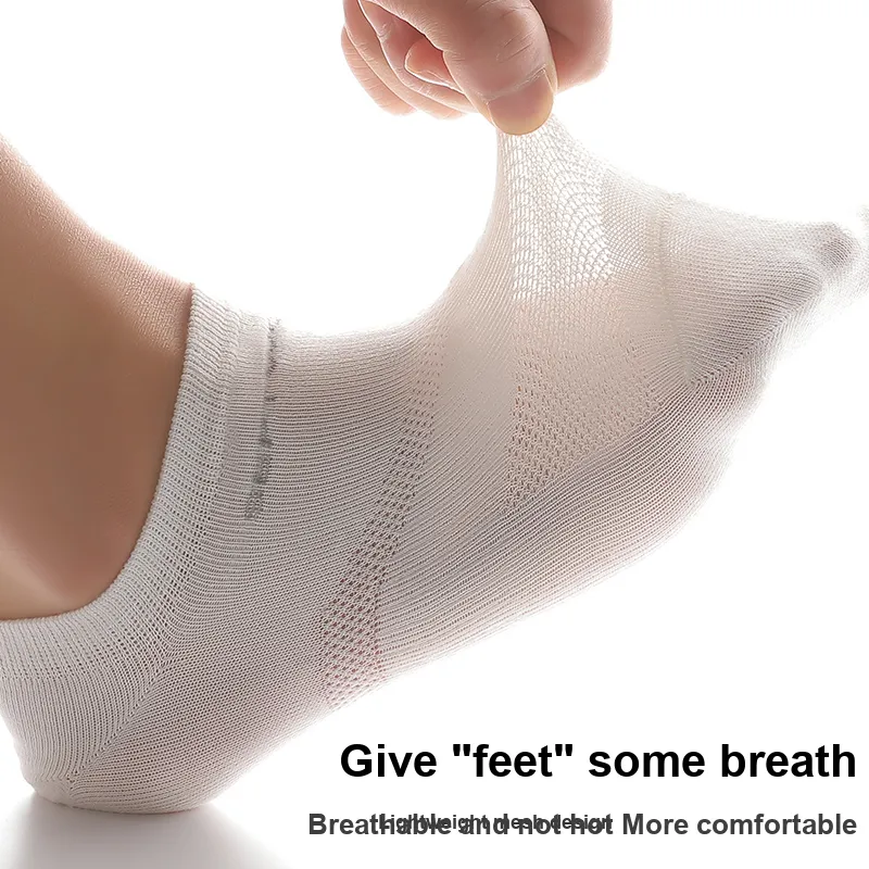 SEPTWOLVES Ankle Socks Men's 6 Pack Gift Box Set+Shopping Bag-39