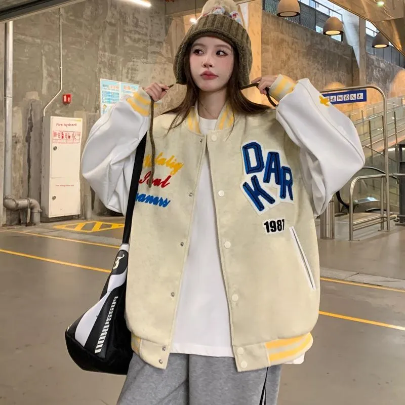 Icicofficial Baseball Jacket Women's-15