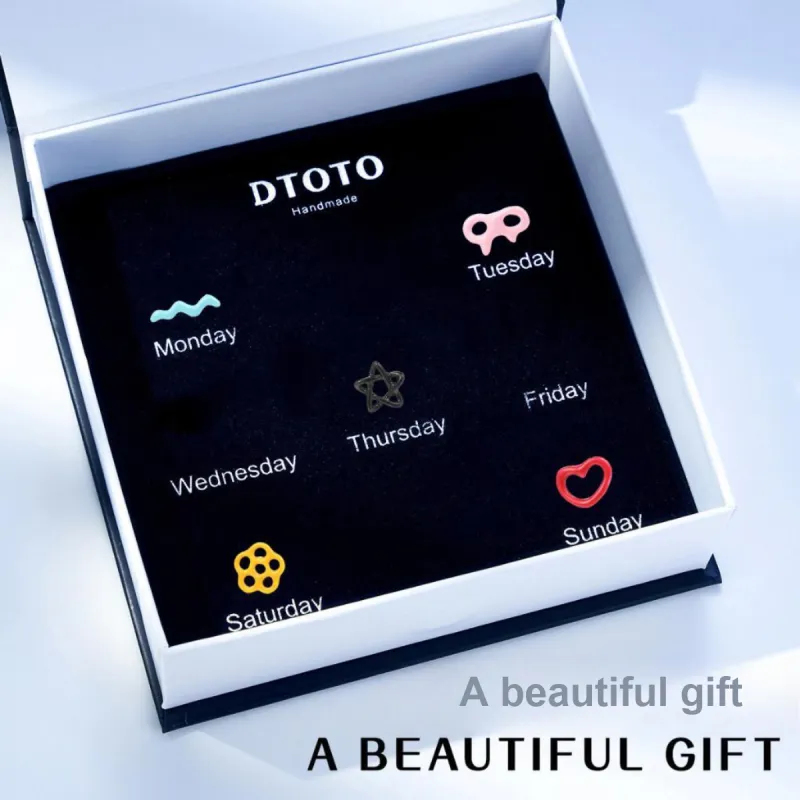 DTOTO 999 Fine Silver Stud Earrings Unisex-11
