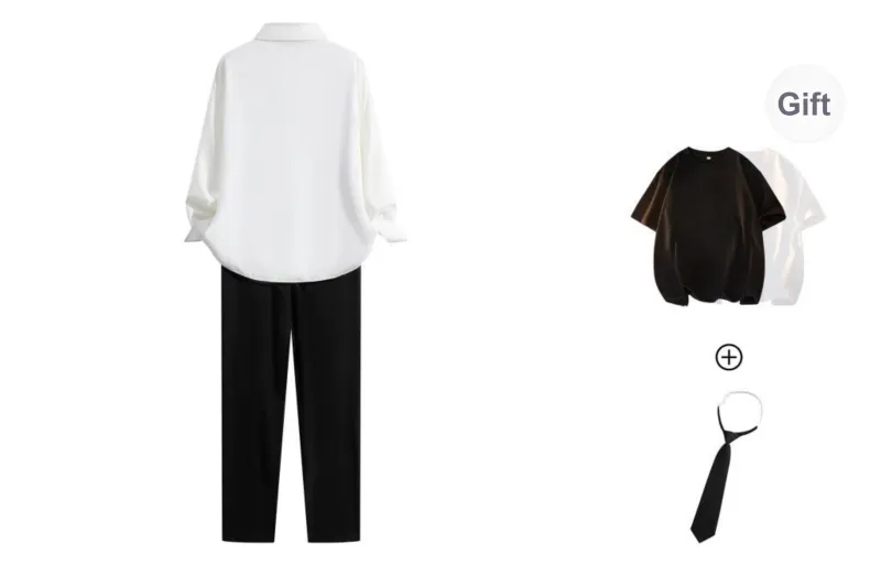 LA'T.WEEKEND Shirt Matching Set Unisex-3