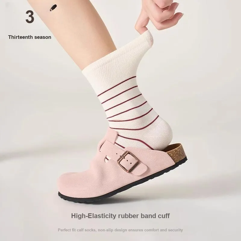 Thirteen day Season Mid Calf Socks Women's-6