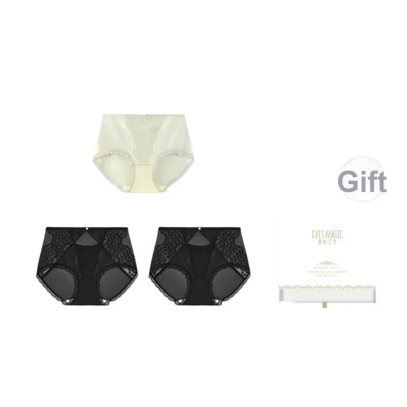 XIA.WA.ZHI.XIU Underpants Women's Shopping Bag 3 Pack-16