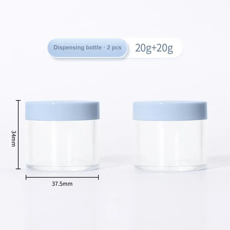 NILIYA Portable Multicolor Face Cream Dispenser Bottles-8