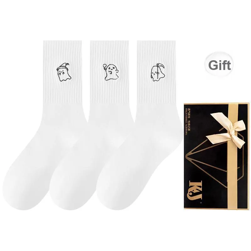 KJ Mid Calf Socks Unisex Gift Box Set-29