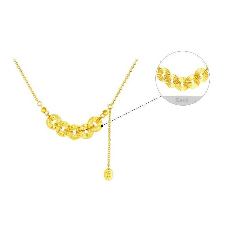 CHOW TAI SENG S925 Silver Necklaces Women's-1