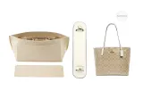 City33 Beige Shoulder Pad 20.5cm+Beige Inner+Beige Base Pad