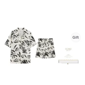 XIA.WA.ZHI.XIU Pajama Set Men's Gift Box Set Image Color