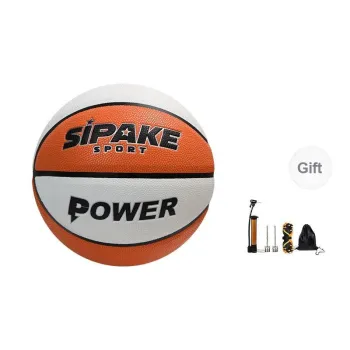SIPAKESPORT PU Basketball Orange White Size 6 Ball Training Match Unisex