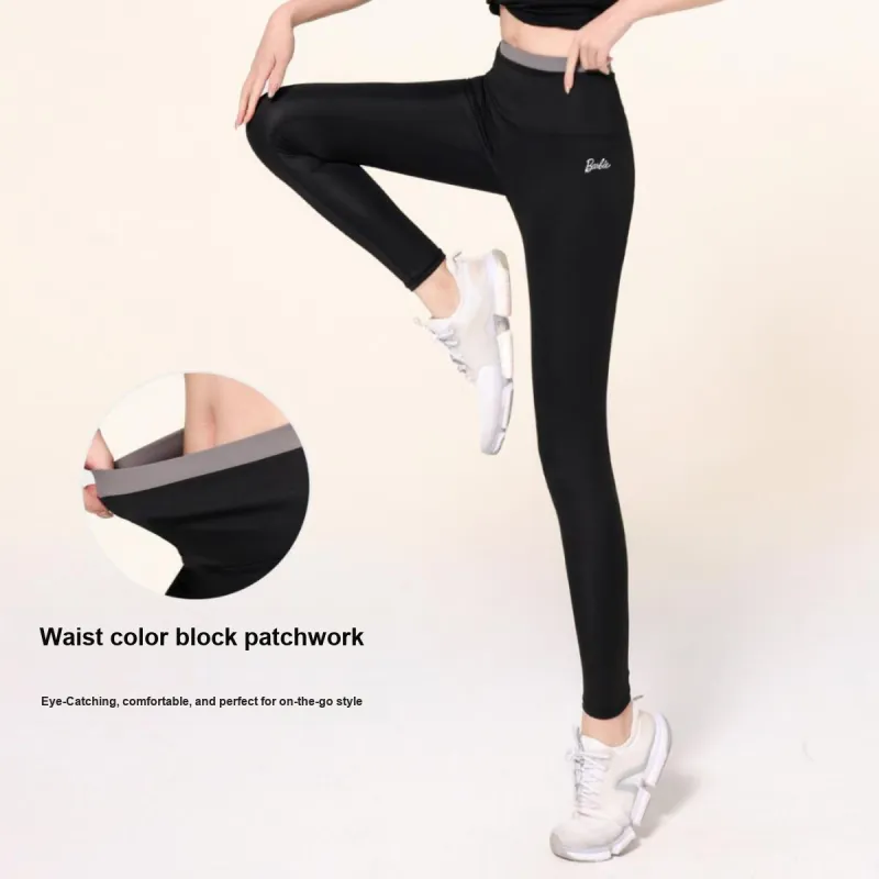 Barbie Yoga Pants Women's Black-1