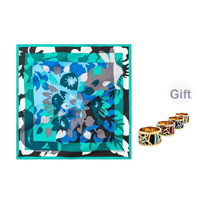 MARJAKURKI Square Scarf Women's-5