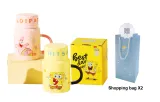 Matching Couple Cups with Gift Bag