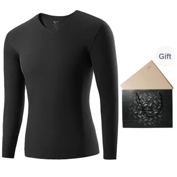 SEPTWOLVES Thermal Tops Men's Gift Box Set+Shopping Bag