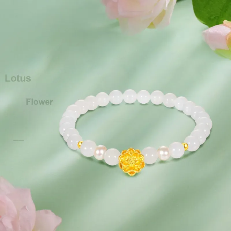 LUKFOOK JEWELLERY Gold Bracelet Women's-6