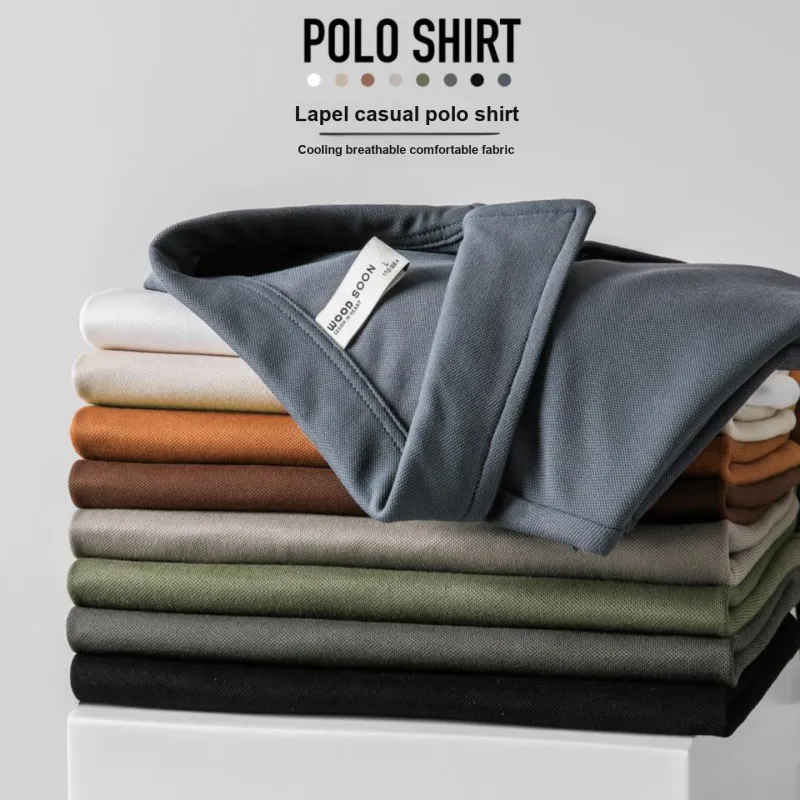 WOOD SOON Polo Shirts Unisex-32