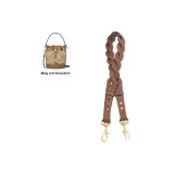 Tory Burch[Brown]Underarm Twisted Fried Dough Shoulder Strap 72-75cm