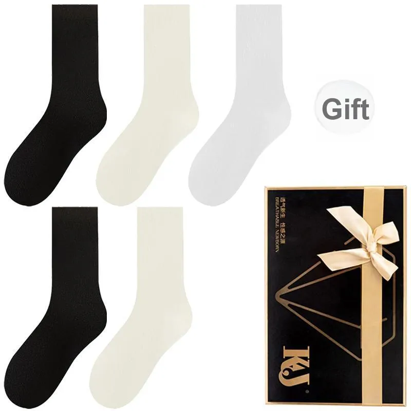 KJ Mid Calf Socks Unisex Combo Set-22