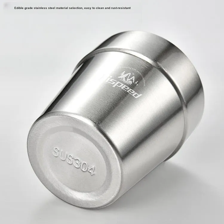 Hispeed Outdoor Water Equipment Stainless Steel 0.25L-5