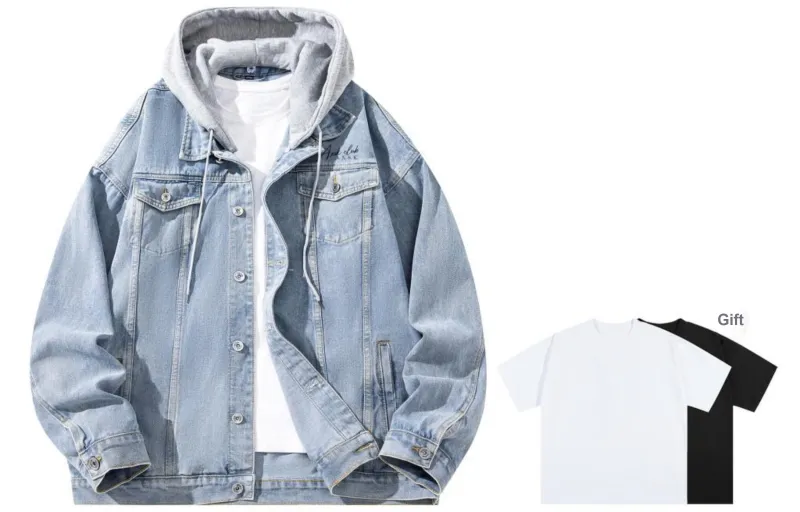 A.X.S.K Denim Jackets Unisex-15