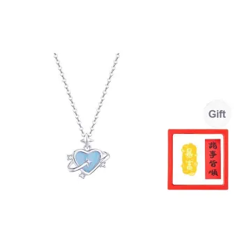 Chongqing Gold Store S 999 Fine Silver Necklaces Women's