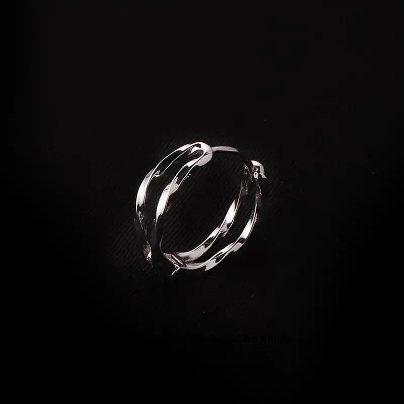 ZWU 999 Fine Silver Earrings Unisex-7