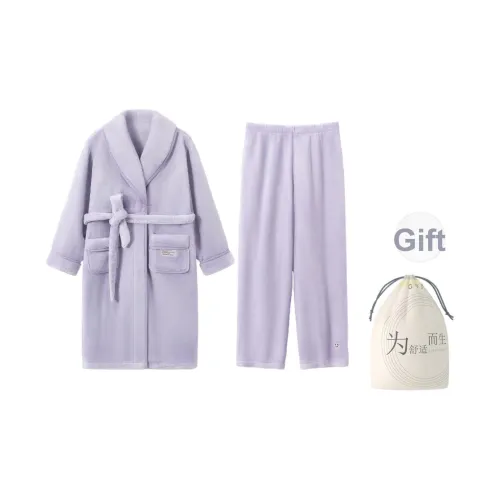 Red Beans At Home Sleep Халат Женские