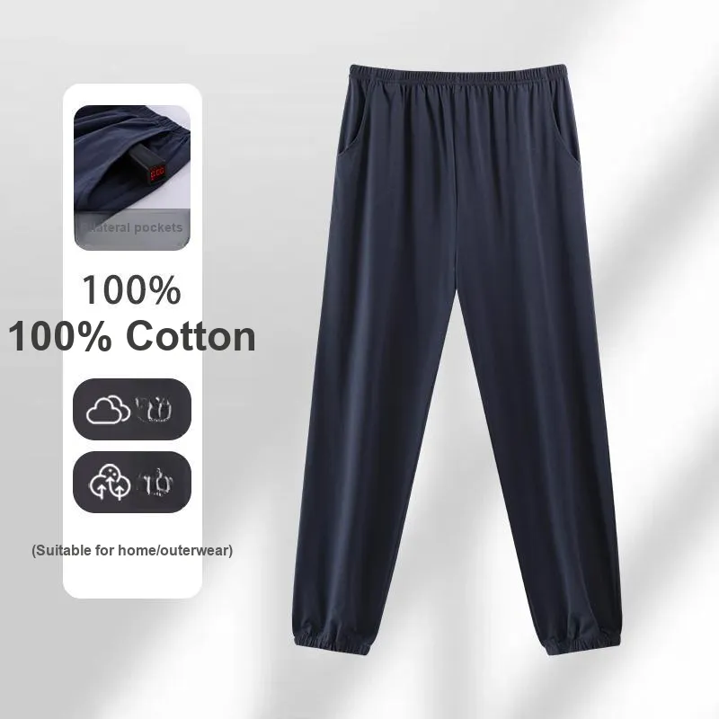 MADALLO Men Pajama Pants-11