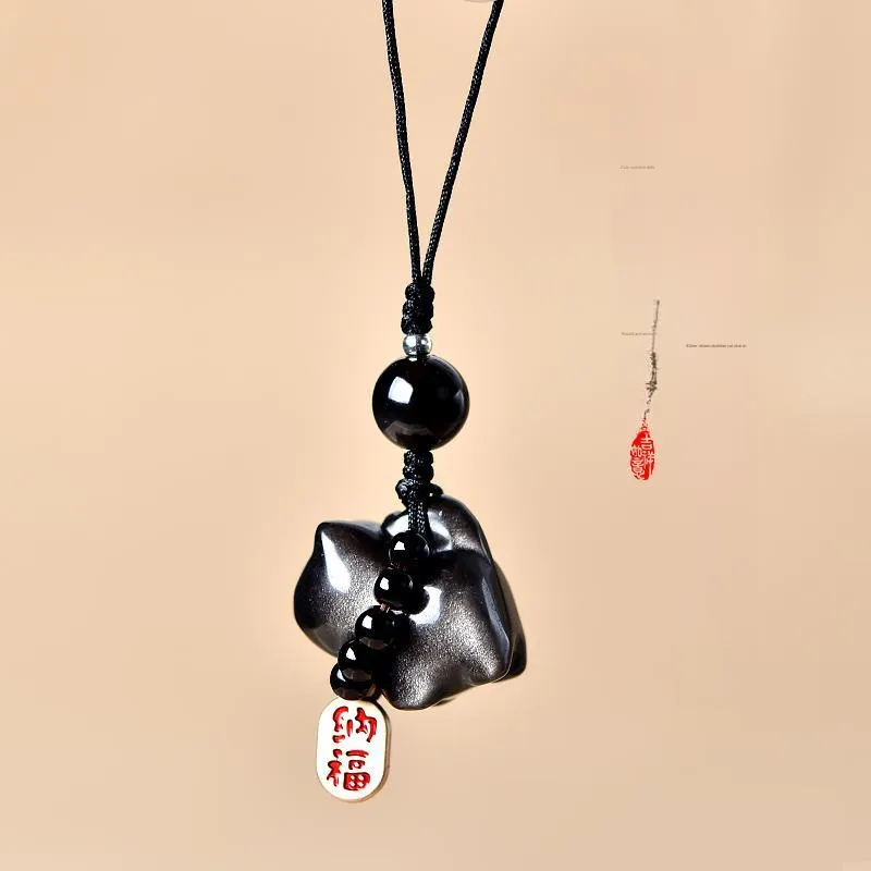 Tokai Family Obsidian Pendants Unisex-1