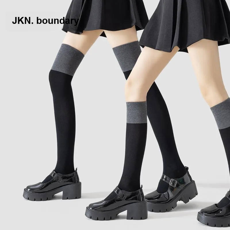 JKN Women's Over The Knee Socks-2