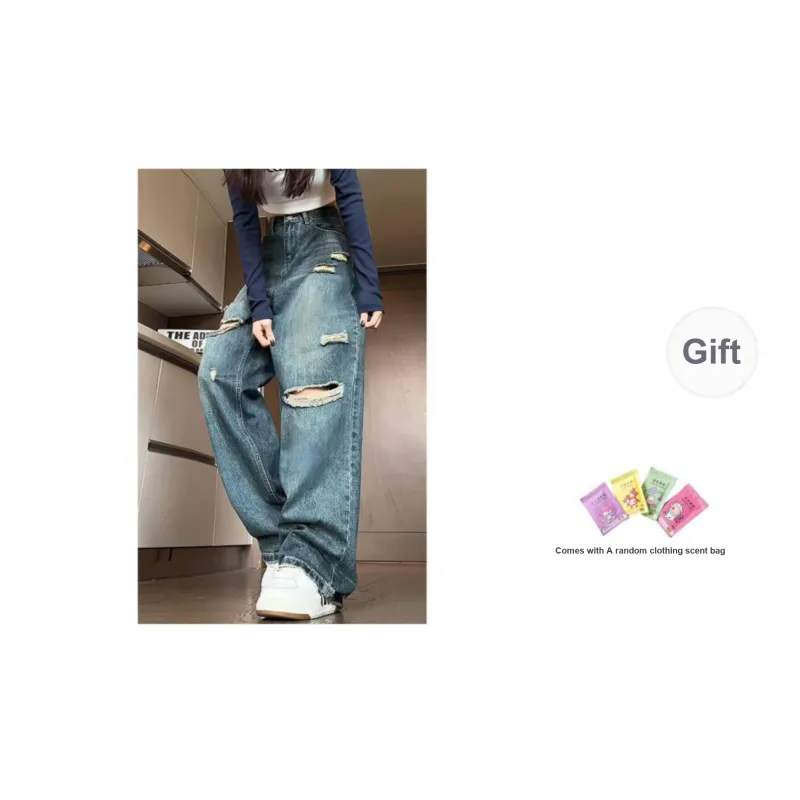 ABCNF Jeans Unisex Blue With Free Scent Bag-4