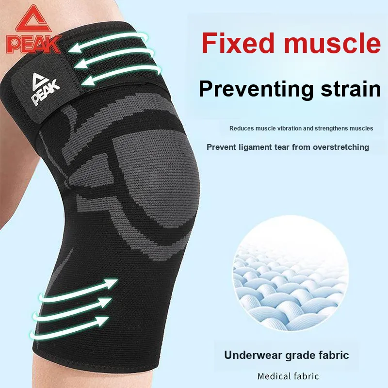 PEAK Knee Pads Polyamide Running Mountaineering Hiking Cycling Volleyball Basketball Fitness Unisex-1