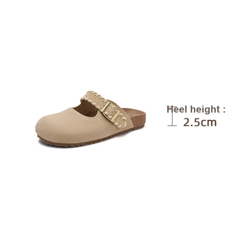 JOSINY Slip Resistant Abrasion Resistant Closed Toe Slippers Women's-1