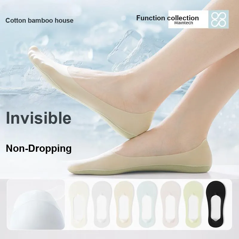 B&C.Room No Show Socks Women's 5 Pack-9