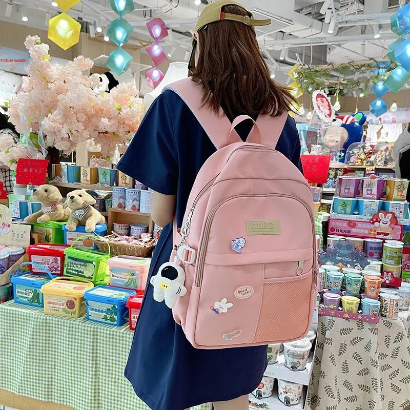 Wolfhorse Nylon Backpack Unisex Multicolor-3