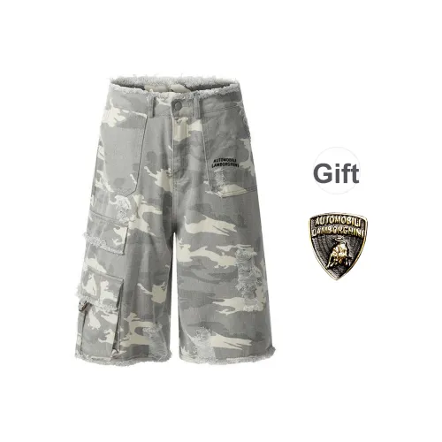 AUTOMOBILI LAMBORGHINI Повседневные шорты Унисекс