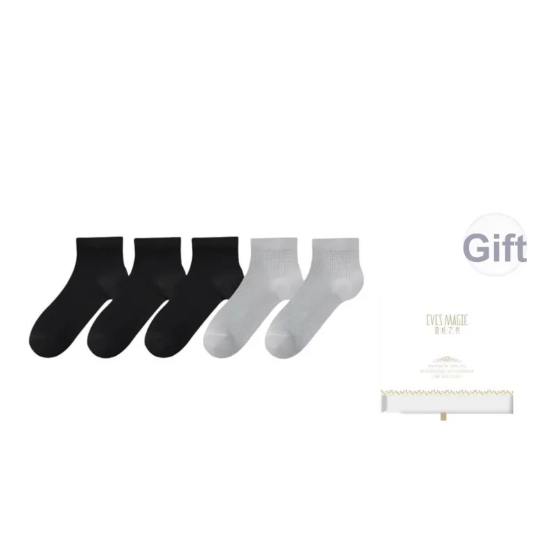 XIA.WA.ZHI.XIU Ankle Socks Women's Box 5 Pack-0